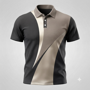 Polo de Hombre de Alta Calidad al por Mayor, Transpirable, con Técnica de Impresión, Ropa Casual, Corte Regular, Secado Rápido - Product Image 4