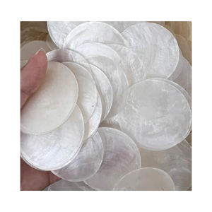 Wholesale Capiz Shell Discs Natural <b>Clear</b> Seashell Material for Decorative Accessories and Home Furnishing - Product Image 2