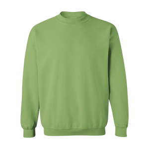 เสื้อสเวตเชิ้ตคอกลมสีเขียวสำหรับผู้ชาย ทรงปกติ ลำลอง ถักทอ แขนยาว สีพื้น - Product Image 1