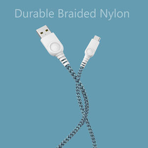 Cable USB a C Trenzado de Nylon/PVC Premium al por Mayor para Carga y Sincronización de Android/iOS en Automóviles, Certificado RoHS/REACH, Modelo en Stock MH888 - Product Image 6
