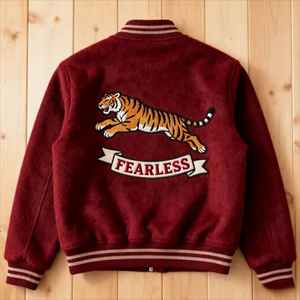 Chaquetas de Cuero Personalizadas OEM con Hebilla de Bombero, Cierre de Mosquetón, Chaquetas de Cuero de Alta Calidad para Hombre, Estilo Urbano - Product Image 4