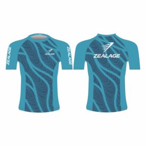 เสื้อรัดกล้ามเนื้อ MMA แบบสั่งทำพิเศษ พิมพ์ลายแบบ Sublimation 240 กรัมต่อตารางเมตร 85% โพลีเอสเตอร์/15% สแปนเด็กซ์ สำหรับกีฬา Grappling และ BJJ ป้องกันรังสี UV - Product Image 1