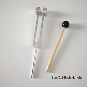 Diapasón ponderado de 136.1 Hz, diapasón OM con mango extendido de 9 cm, frecuencia de la Tierra. - Product Image 4