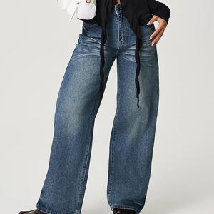 Pantalones Vaqueros de Mujer, Nueva Colección 2026, MOQ Bajo, Overoles de Mezclilla a la Moda para Uso Casual y de Fiesta, Servicio OEM, Pakistán - Product Image 4