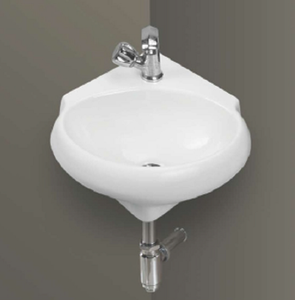 Lavabo mural SWISS polyvalent pour salle de bain, hôtel, école, facile à nettoyer, élégant pour appartement - Product Image 2