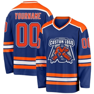 Maillot de hockey noir et or personnalisé de qualité supérieure, vente en gros, directement de l'industrie - Product Image 3