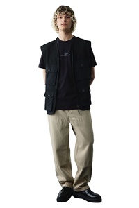 Regular Fit 100% Cotton Round Neck Half Sleeve Rib <b>Trimmed</b> Neck Line Drop Shoulder Comfortable Wear Motif Print T-shirt for Men - Product Image 4