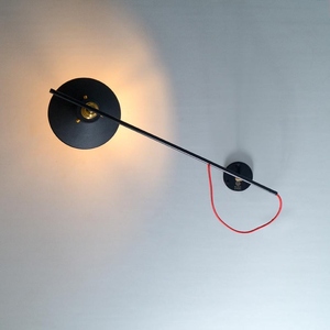 Lámpara de pared de cristal esférica nórdica moderna, aplique LED minimalista de lujo para interiores, para dormitorio, mesita de noche, sala de estar, pasillo, escaleras, decoración - Product Image 1