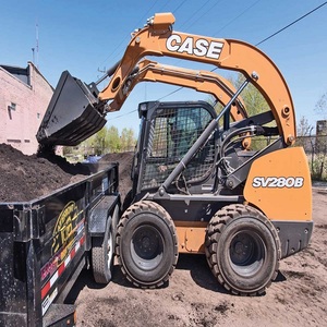 Fournisseur en gros de chargeurs niveleurs puissants Case SV280B à direction par glissement, avec système électrique avant, en promotion à prix abordable - Product Image 5