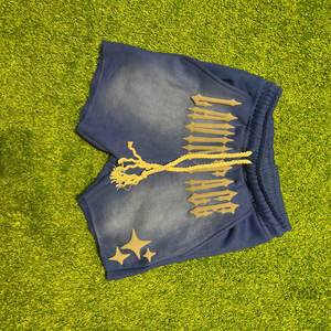 Vêtements de sport personnalisés avec logo imprimé, 100% coton, haut tendance pour hommes, shorts décontractés 100% coton pour hommes avec personnalisation - Product Image 4