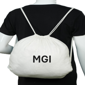 Mochila con Cordón de Algodón, Personalizable con Logotipo, Ecológica, Reciclable, Reutilizable, Impermeable, de Secado Rápido, para Playa, Cumpleaños, Gimnasio - Product Image 3