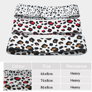 Bandas de resistencia de algodón para ejercicio, juego de bandas de resistencia para gimnasio con nivel de resistencia alto para yoga y ejercicio, bandas circulares para cadera. - Product Image 3