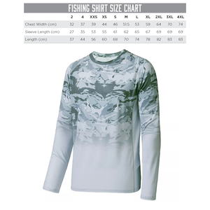 Vêtements pour hommes, chemises de pêche respirantes à sublimation avec protection, vêtements de pêche de haute qualité, t-shirts de pêche pour hommes - Product Image 4