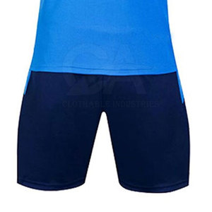 Uniforme de Fútbol Personalizado con Camiseta y Pantalones Cortos, Ropa Deportiva para Club o Equipo, Diseño Original Impreso - Product Image 3