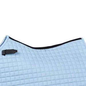 Housse de selle matelassée carrée haute qualité OEM, légère et coupe-vent, en polycoton avec logo personnalisé en polyester - Product Image 4