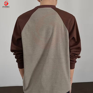 T-shirt Homme Oversize Personnalisé Streetwear à Manches Courtes avec Logo Personnalisé, Passepoil Contrastant et Logo Réfléchissant - Product Image 5