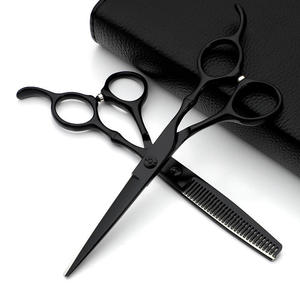 Ciseaux professionnels japonais 440C pour coiffure, ciseaux de barbier, ciseaux à effiler les cheveux - Product Image 3