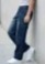 Jean large taille mi-haute pour femme en coton écologique déchiré style décontracté coupe ample - Product Image 3