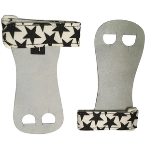 TENDER INDUSTRY - Agarraderas de Gimnasia con Correa de Cuero y Logotipo Personalizado, 2 Orificios, Transpirables y Duraderas, Unisex de Alta Calidad - Product Image 6