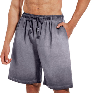 Shorts taille haute délavés à l'acide en coton léger, coupe confortable, style rétro streetwear, décontracté, pour l'été, couleur unie - Product Image 1