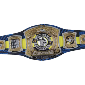 Custom John Cena 25th Anniversary Championship Belt WWE Tribute Belt High Quality Wrestling Collectible - Product Image 6