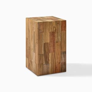Modern Wooden Dining Stool With <b>Trestle</b> <b>Legs</b> Minimalist Design Stable Home Furniture For Indoor Villa House Use - Product Image 2