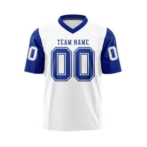 Maillot de football américain à manches courtes, nouveau design, sans motif, grande taille, prix abordable - Product Image 3