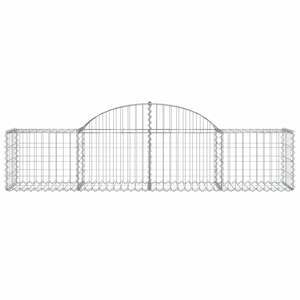 Panier gabion galvanisé argenté 78.7x19.7x15.7/23.6 po en treillis métallique de fer - Product Image 3