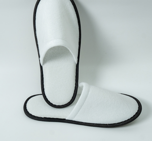 Hot Selling Warm Furry Disposable Thick Sole Durable <b>Slippers</b> with Customizable Logo for Hotel Use Hotel Amenities Breathable - Product Image 6