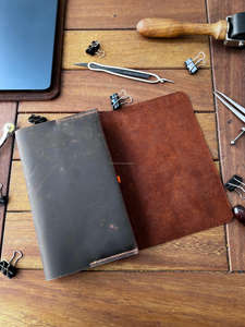 Porte-carnet de luxe en cuir anti-odeur rechargeable, étui de protection pour journal d'écriture, organisateur de papeterie professionnelle NBC-0104 - Product Image 4