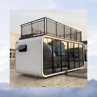 XIAOJIANG CASA Cabine en acier préfabriquée Portable pour Airbnb Location Vacances Vivre Scenic Spots Resorts Apple Cabin Capsule House Gym