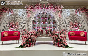 Mosaic Inspired Wedding <b>Mirror</b> Backdrop <b>Panel</b> Stage Muslim Wedding Stage Golden <b>Mirror</b> Frame Vintage Style <b>Mirror</b> Frame Stage - Product Image 5