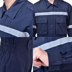 Overoles de Seguridad Reflectantes Personalizables de Alta Transpirabilidad, Uniformes de Trabajo para Hombre, Ropa de Trabajo al por Mayor, Nueva, Resistente al Desgaste - Product Image 4