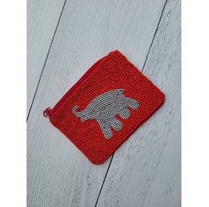 Handmade Beaded Tomato Coin <b>Purse</b> <b>Cute</b> Fruit Design Open Closure Chain Strap High Quality Polyester Lining Tyvek Large Women - Product Image 4