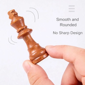 ILAHI's Eco-Friendly Rustic Polished Rectangle <b>Chess</b> <b>Board</b> Game 100% Handmade Pure Wood Animal/Love Style Customized Size <b>Chess</b> - Product Image 2