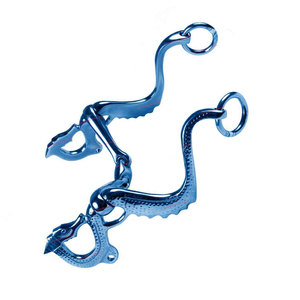 Bocado para Caballo Dragon Horse Color Azul, Bocado de Lujo para Caballo, Bocado Premium Blue Dragon Horse, Bocado de Metal Duradero para Equitación, Entrenamiento de Caballos - Product Image 1