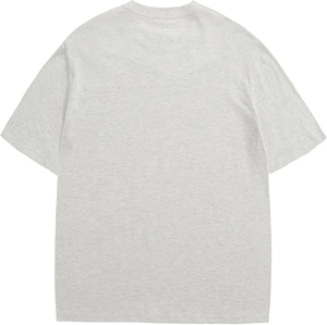 Camiseta Gris de Algodón 100% Personalizada con el Logotipo de su Marca, Camiseta Lisa para Hombre, Camisetas Casuales de Color Sólido, Tejido Jersey - Product Image 2
