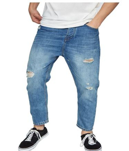 Pantalon en jean Damin pour homme de haute qualité, coupe droite, prix de gros, design décontracté et tendance pour l'été, qualité supérieure - Product Image 2