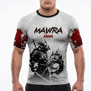 Mawra Rashguard High Quality <b>Custom</b> Sublimated <b>design</b> <b>Compression</b> <b>Shirt</b> For Gym Training Fighting Rashguard For Unisex - Product Image 1