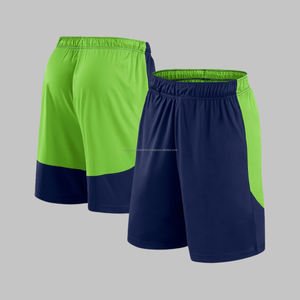 Nouveau short de basket-ball pour hommes vente en gros de vêtements de sport en maille brodés hip-hop style d'ensemble respirant grande taille - Product Image 4