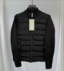 Blouson matelassé unisexe de haute qualité personnalisé, style vintage slim, col montant, toile brodée, logo personnalisé pour l'hiver - Product Image 5