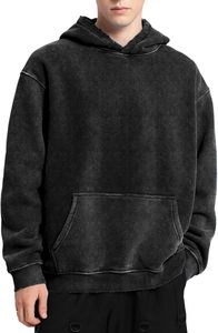 Sweat-shirt Streetwear Oversize en Coton Molletonné Épais, Haut à Capuche Vierge de Qualité Supérieure, Vente en Gros, Logo Personnalisé - Product Image 3