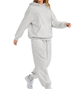 Vente en gros personnalisée Survêtement d'hiver grande taille pour femmes Survêtement polaire Training & Jogging Sportswear Survêtement pour femmes - Product Image 6