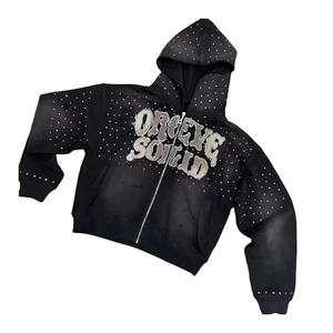Nueva Llegada 2026 Sudadera con Capucha Oversize para Hombre de Moda, 430gsm, Gruesa, con Logotipo Personalizado, Color Primavera - Product Image 4
