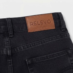 Pantalones Vaqueros Personalizados al por Mayor de Fábrica, Jeans de Algodón Premium para Hombre y Mujer, Corte Holgado, Pierna Recta, Estilo Casual - Product Image 5