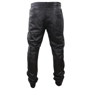 Veste en cuir de vachette véritable noire de qualité supérieure pour hommes, vêtements de sport pour motards, gants en cuir véritable pour moto - Product Image 5