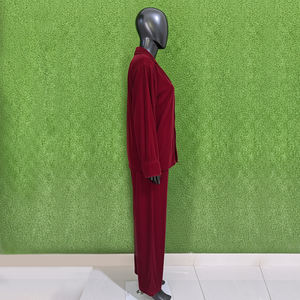 Meilleur Prix Personnalisé Ensembles de Pyjamas Grande Taille pour Femmes, Pyjamas de Nuit Printemps de Haute Qualité pour Dames, 100% Coton avec Logo Avant, Vente en Gros - Product Image 5