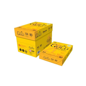 กระดาษถ่ายเอกสารคุณภาพดี ราคาถูก 80 แกรม ยี่ห้อ Paperline / Paperbase สีทอง ขนาด A4 สำหรับขาย - Product Image 5