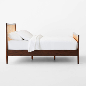Modern Minimalist Solid Wooden <b>Bed</b> <b>Frame</b> for Bedroom Furniture Home Hotel Apartment Use Durable Design - Product Image 2