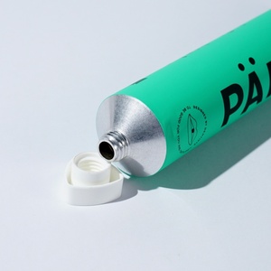 Tubes cosmétiques souples en aluminium laminé de 50 ml, 75 ml, 100 ml avec bouchon PP <span class=keywords><strong>hexagonal</strong></span> pour dentifrice - Product Image 3